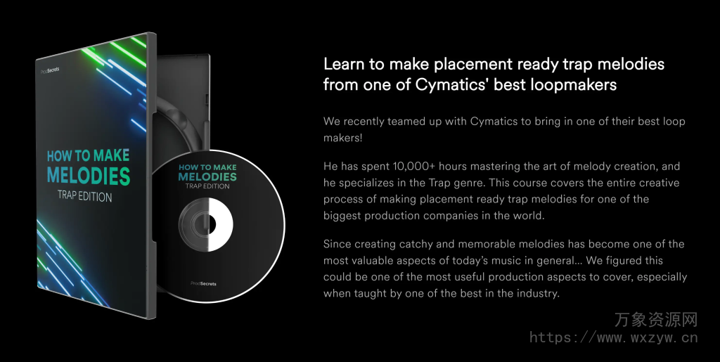 [中文字幕|Melodies Trap风格旋律制作教程]How to Make Melodies Trap Edition（297Mb）