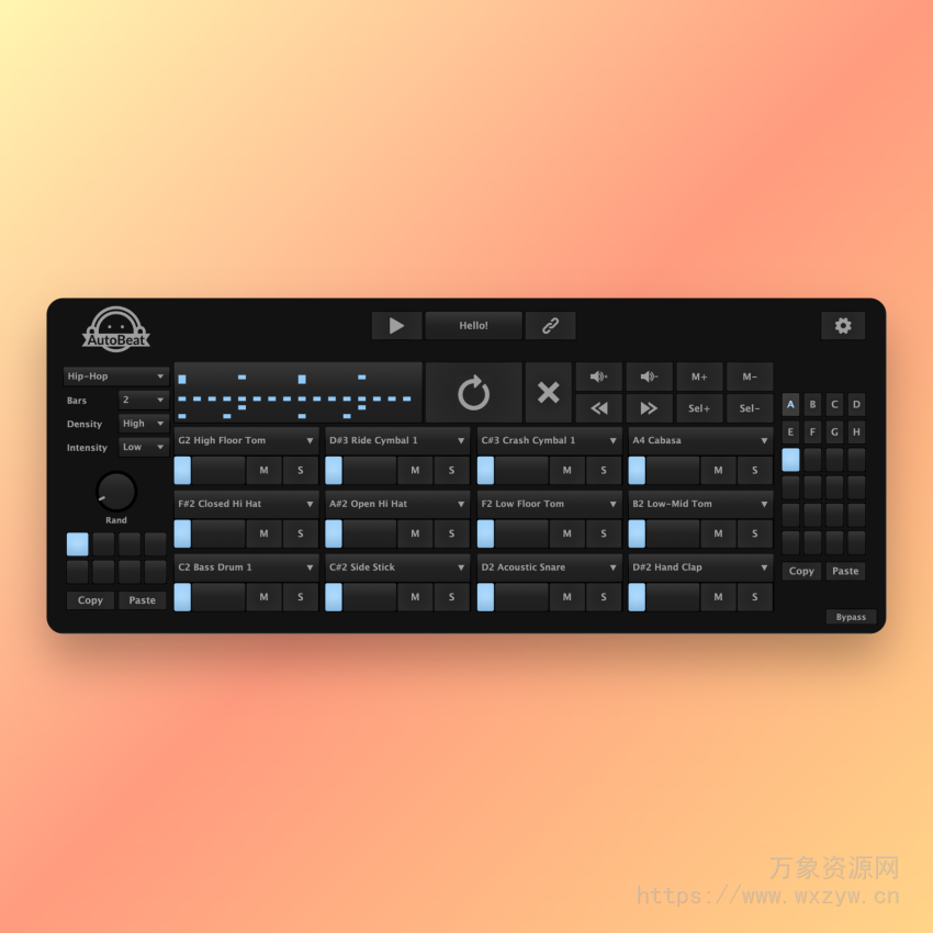 [AI节拍生成器]Axart Software Autobeat AI v1.0.0 [WiN]（222Mb）