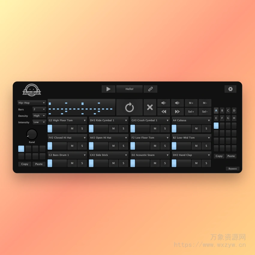 [AI节拍生成器]Axart Software Autobeat AI v1.0.0 [WiN]（222Mb）