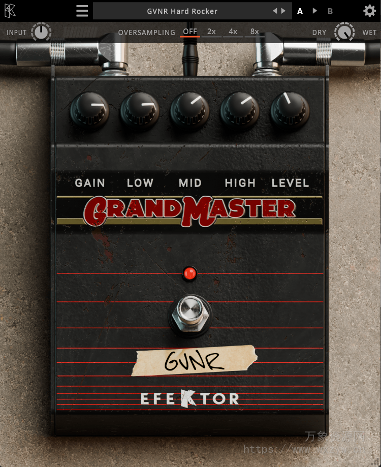[贝斯失真效果器] Kuassa Efektor Grandmaster v1.0.0 [WiN] (8.2 Mb)