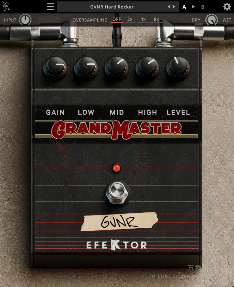 [贝斯失真效果器] Kuassa Efektor Grandmaster v1.0.0 [WiN] (8.2 Mb)