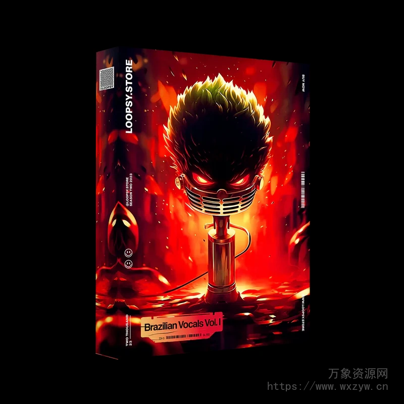 [放克人声采样]Loopsy Brazilian Phonk and Funk Vocals [WAV]（1.26Gb）