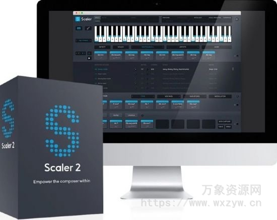 [智能和弦生成工具]Plugin Boutique Scaler v2.9.0 R2R [WiN, MacOSX]
