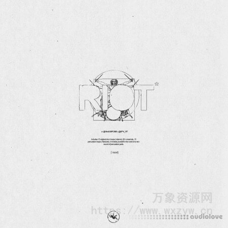 [嘻哈电子鼓组采样]VAGOSROSE RIOT creative drumkit [WAV]（328Mb）