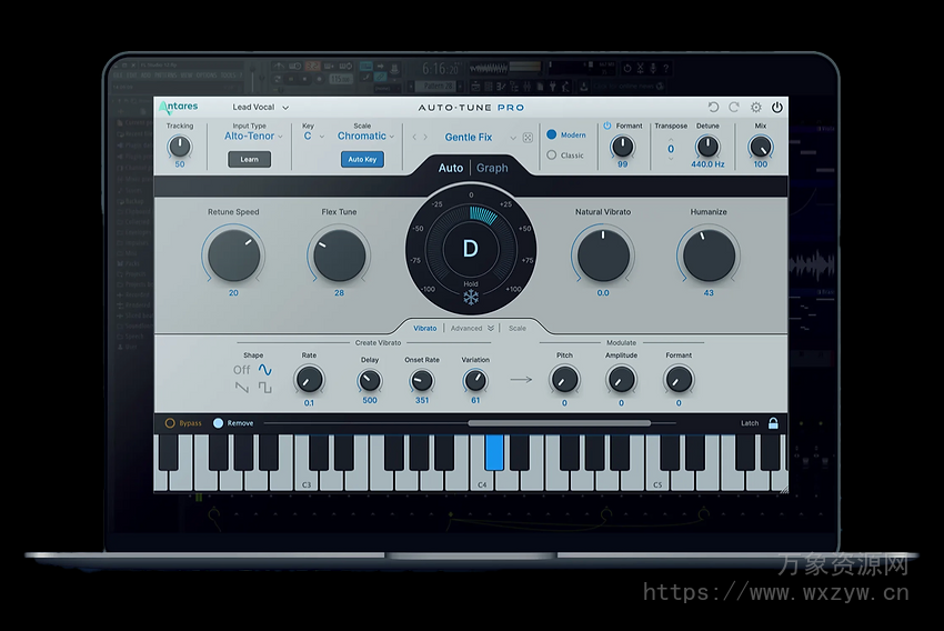 [自动音高修正] Antares Auto-Tune Pro X v10.3.1 CE [WiN]（85.5Mb）