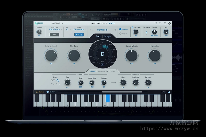 [自动音高修正] Antares Auto-Tune Pro X v10.3.1 CE [WiN]（85.5Mb）