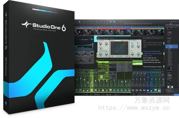 PreSonus Studio One 6 Professional v6.6.0 [WiN] (304.02 MB)