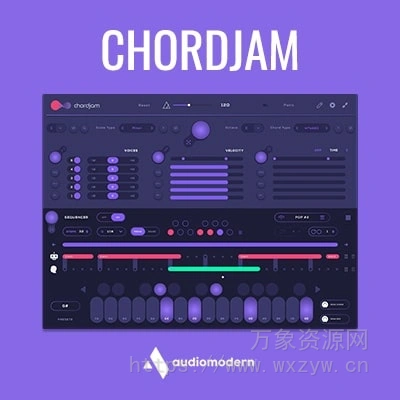 [创新型实时和弦生成工具]Audiomodern Chordjam v1.5.3 [MacOSX]（22Mb）