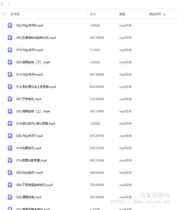 霜霸坨二次元氛围人物插画特训班2024【画质不错只有视频】