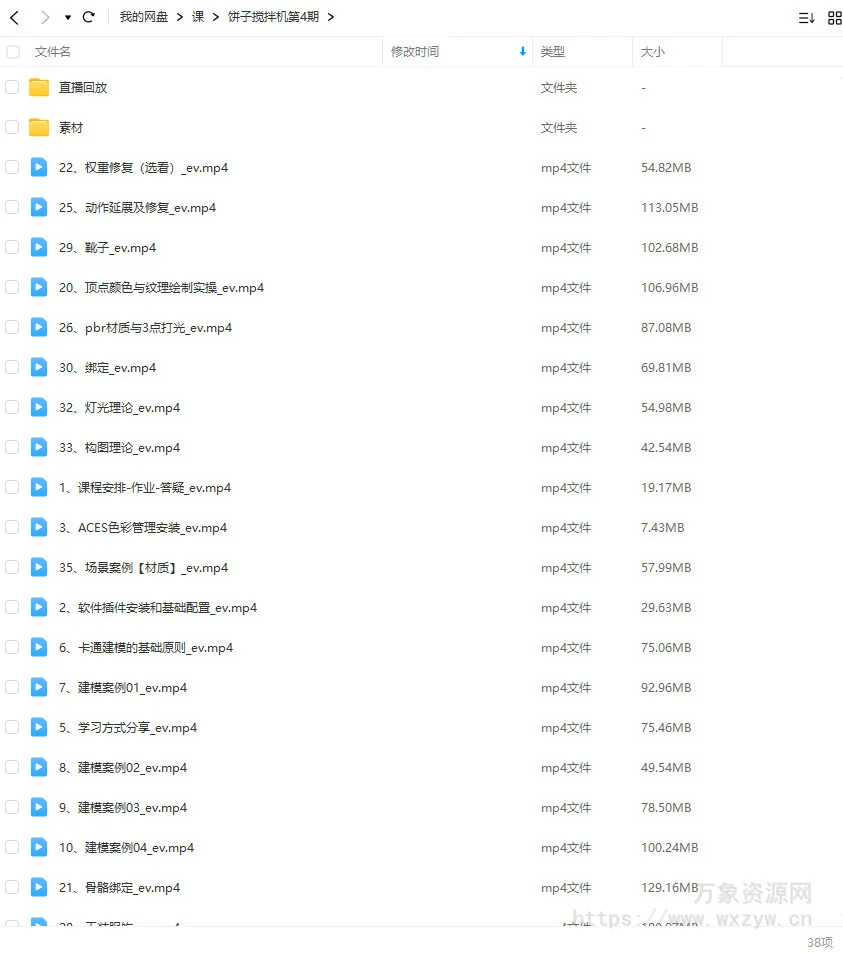 饼子搅拌机ip训练营第4期2023年【画质高清有大部分素材】