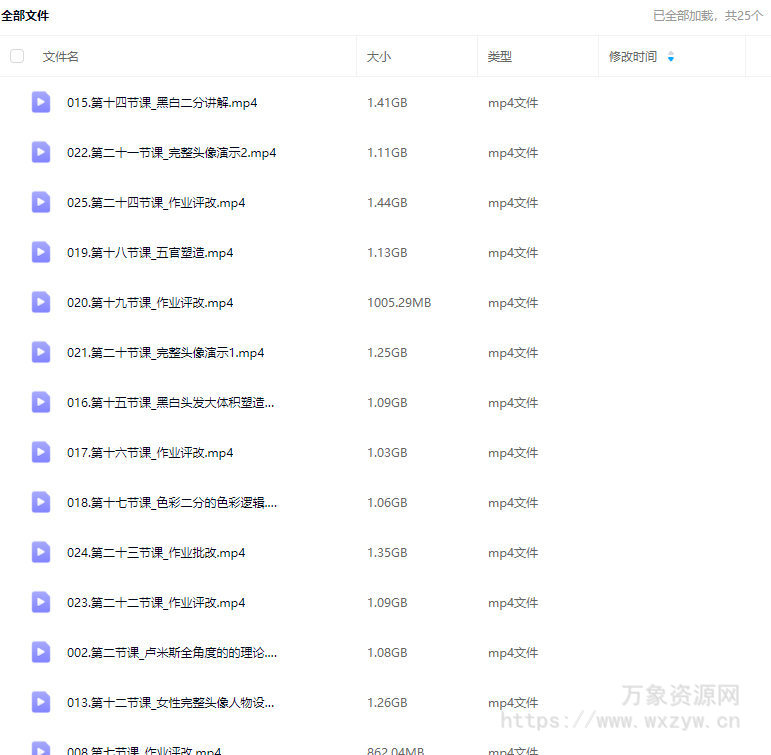 妖怪先生CG头像综合系统课第6期2024【画质高清只有视频】