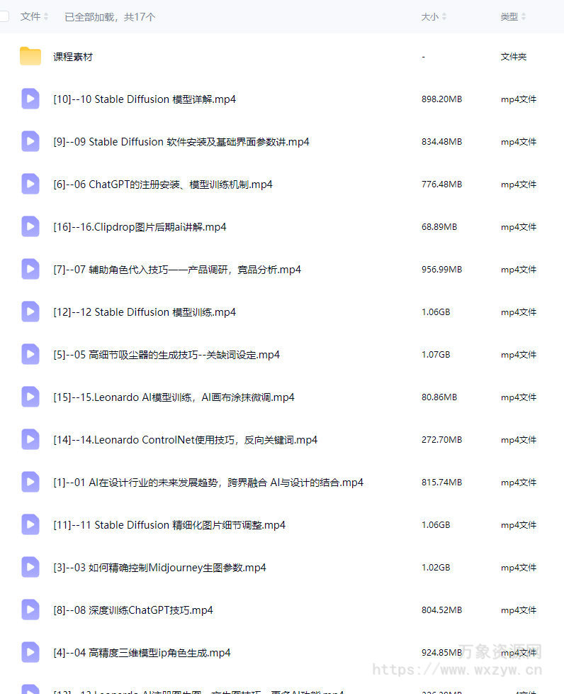 AI辅助设计班第1期【画质高清有素材】