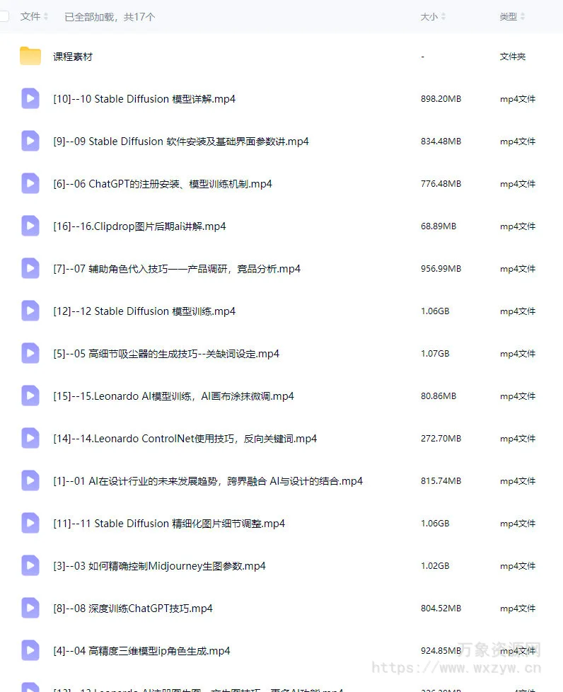 AI辅助设计班第1期【画质高清有素材】
