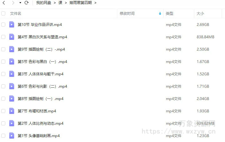 烟雨君2022精美人物厚涂插画第四期【画质不错只有视频】