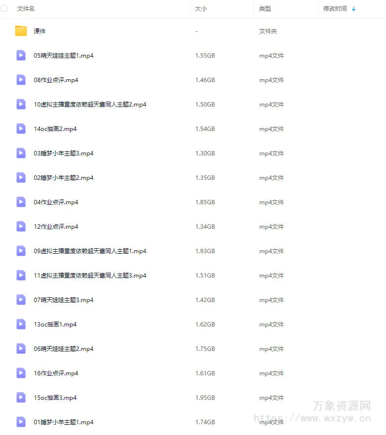 咩咩寿司拍立得平涂头像团练课第2期2025【画质高清有课件图片】