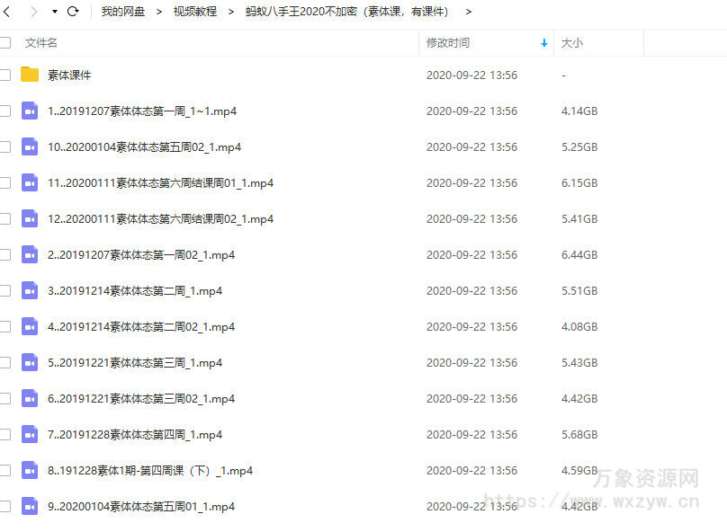 蚂蚁八手王2020年素体课有课件