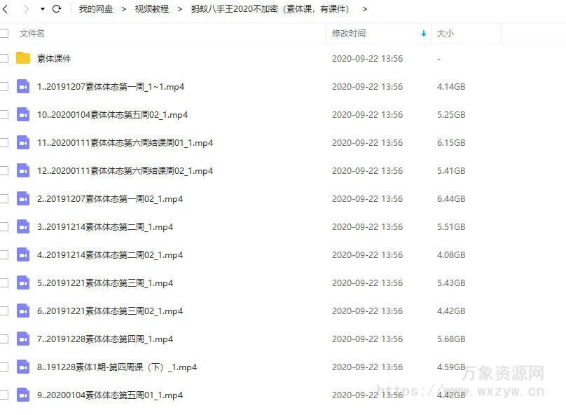 蚂蚁八手王2020年素体课有课件