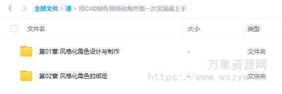 用C4D制作风格化角色第一次实战就上手【画质高清只有视频】