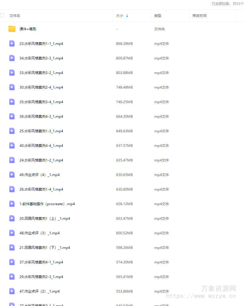 鱼鱼印花图案插画课2025【画质高清有大部分课件笔刷】