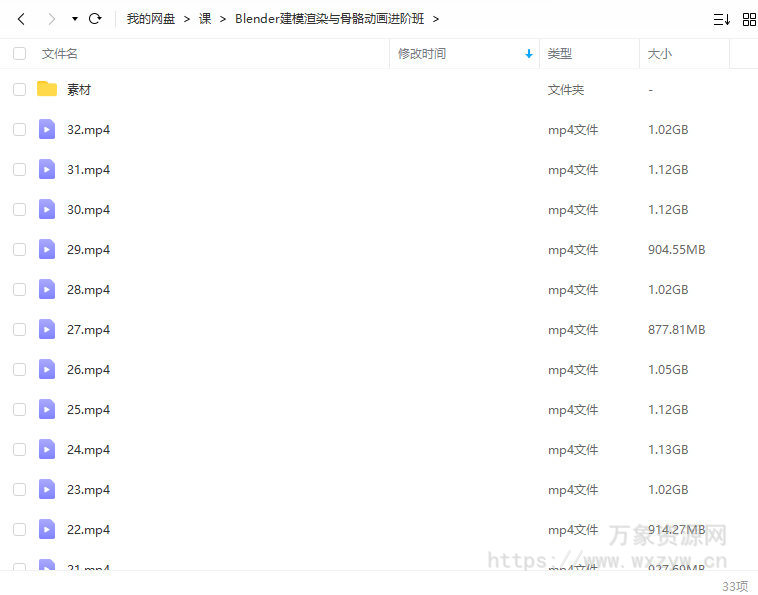Blender3.1教程2022年5月建模渲染与骨骼动画进阶班【画质高清有大部分素材】