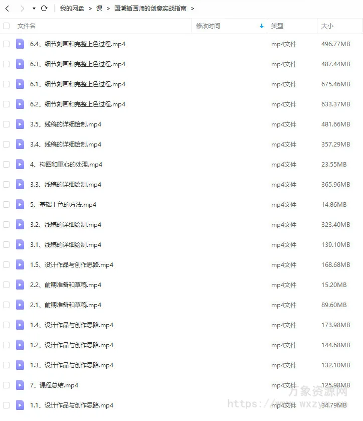 吴尧国潮插画师的创意实战指南【画质还行只有视频】