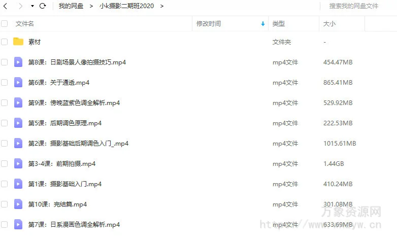 kelvin李日系小清新风格摄影课2020【画质不错有素材】