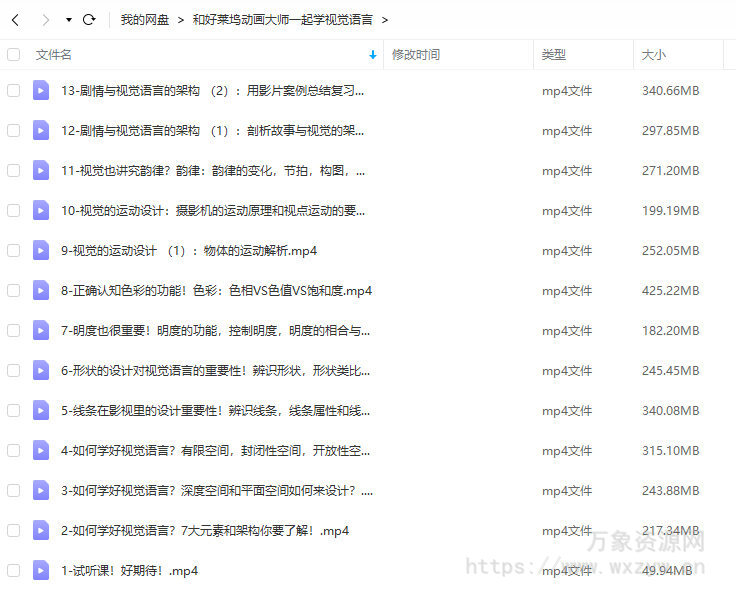 和好莱坞动画大师一起学视觉语言2020【画质一般】