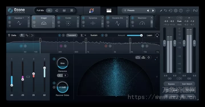 [臭氧母带处理插件] iZotope Ozone 11 Advanced v11.0.1 U2B [MacOSX]（2.0Gb）