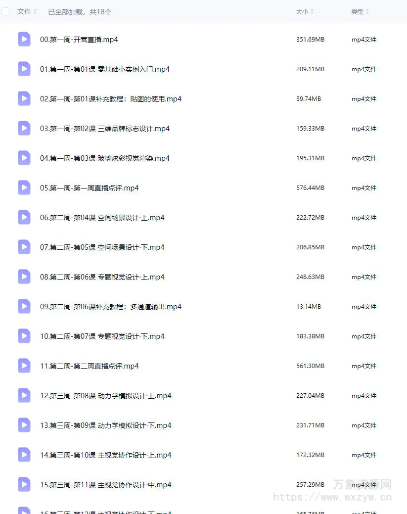 Dinlab新视觉无限C4D训练营第2期【画质高清只有视频】