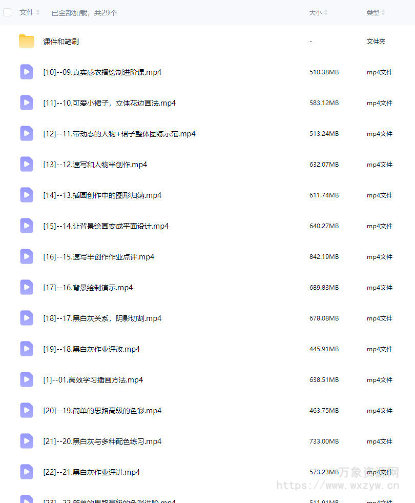 毛球滚滚来日系治愈插画第3期【画质还行有部分素材】