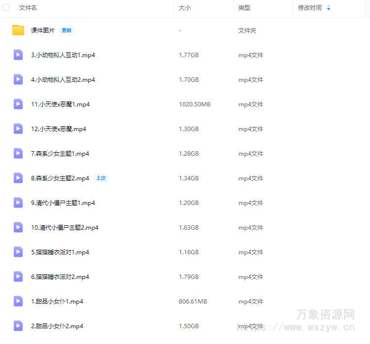 来一打白切鸭Q版正比平涂少女头像综合团练第1期2024【画质高清有课件没笔刷】