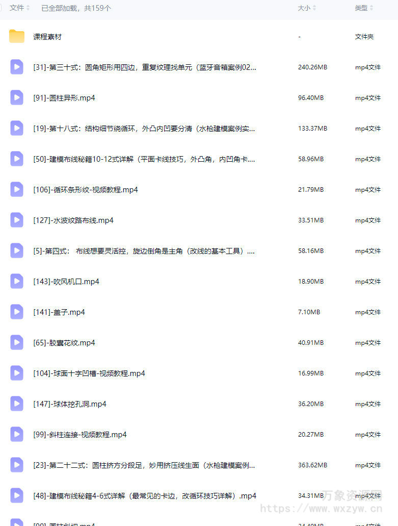 【更新】杨先生建模布线基本功2023年11月【画质高清有部分素材和笔记】