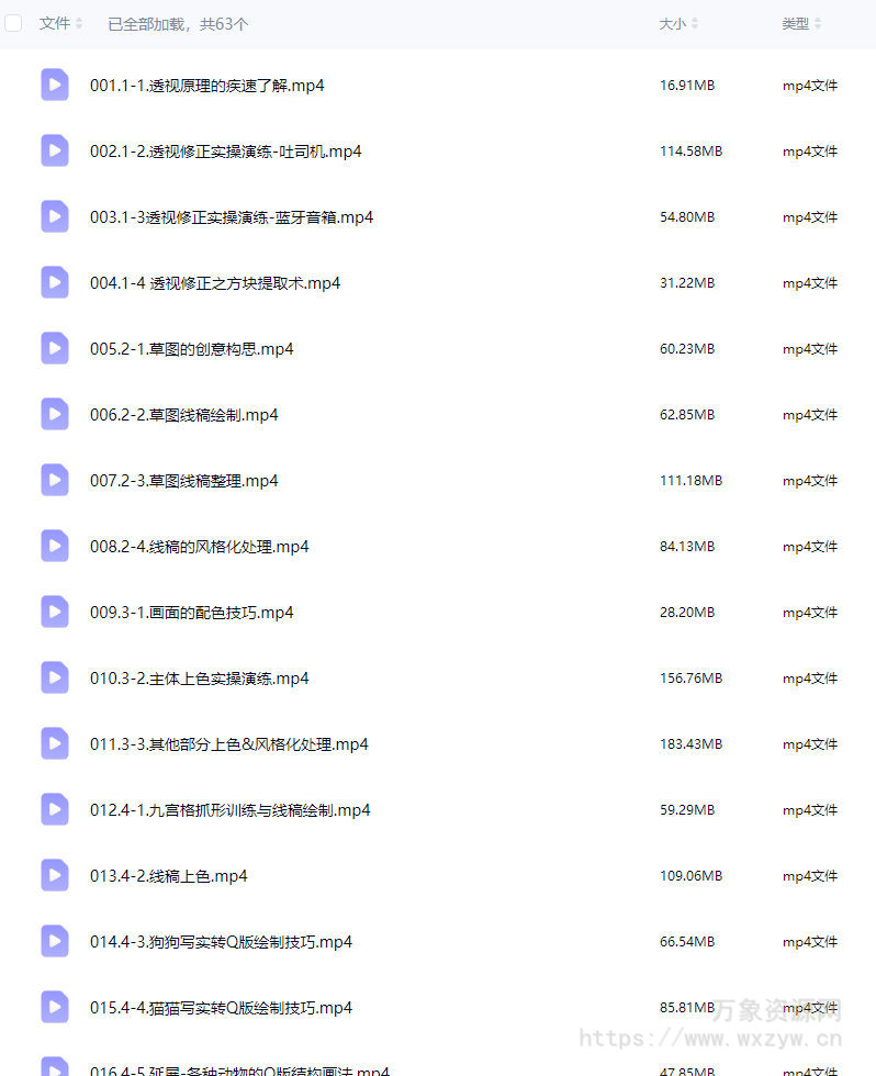 杰视帮电商手绘班2023版【画质高清只有视频】