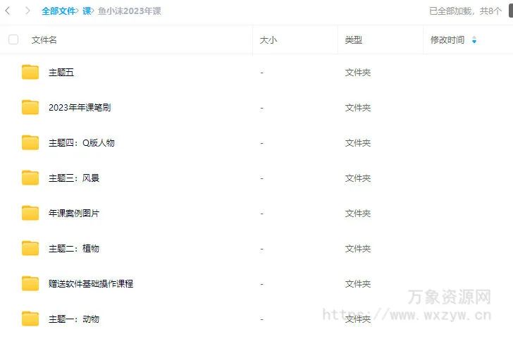 【缺课】鱼小沫2023年课ipad教程【画质高清有素材】