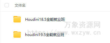 视效魔法Houdini19.5视效全能就业班【画质高清只有视频】