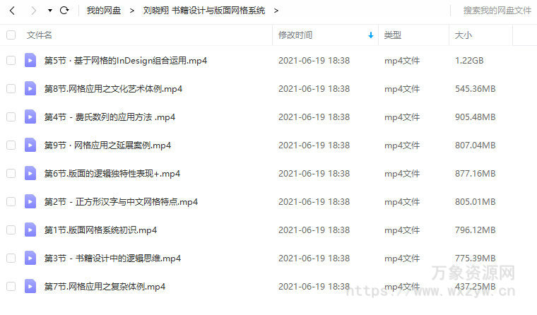 刘晓翔书籍设计与版面网格系统【画质高清】