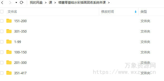 【缺课】喵酱ipad插画课procreate零基础水彩团练系统年课【画质不错只有视频】