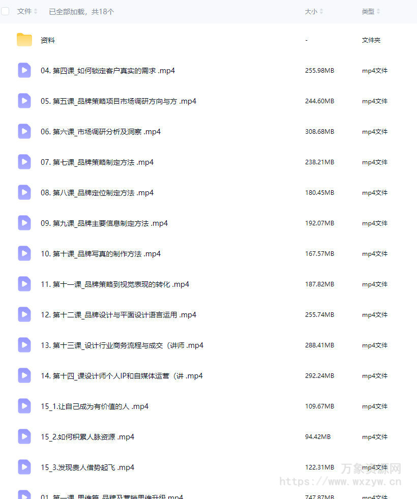 林春笋品牌策略实战应用课程第2期【画质还行有大部分素材】