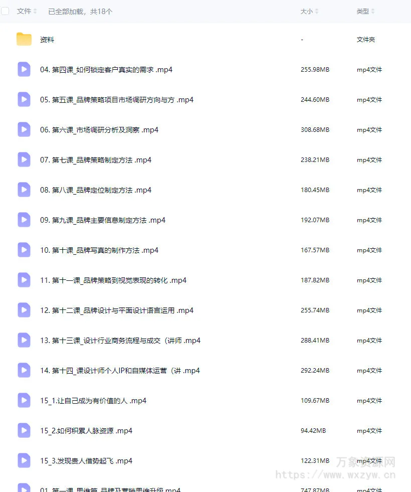 林春笋品牌策略实战应用课程第2期【画质还行有大部分素材】