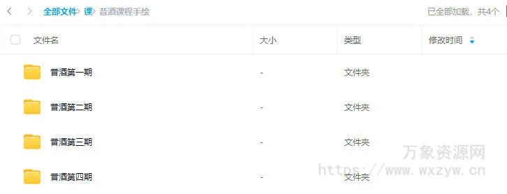 昔酒1-4期合集【老课画质还行只有视频】