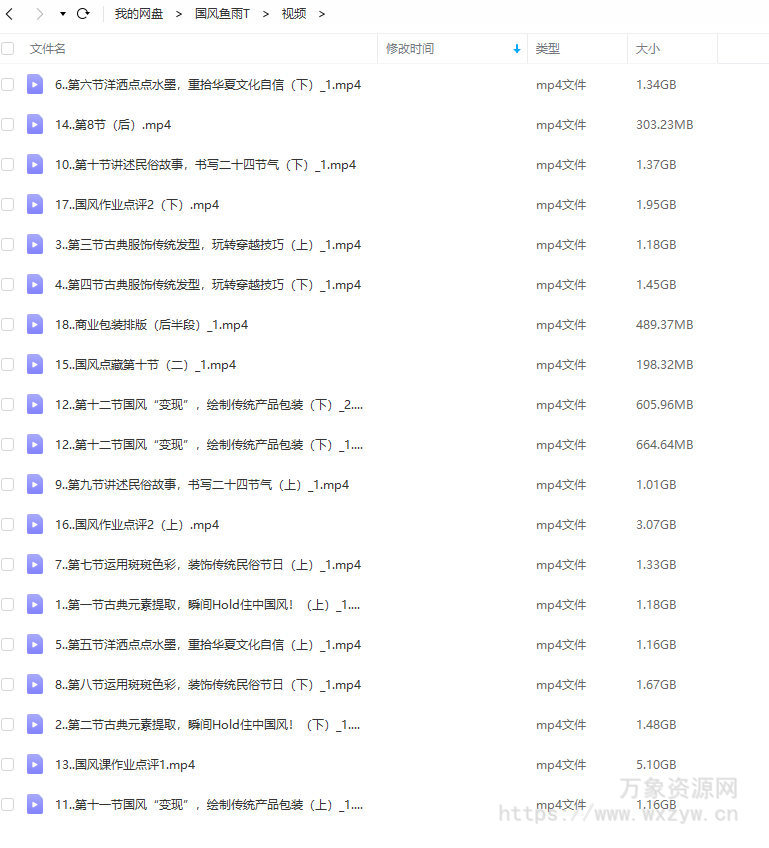 鱼雨桐商业插画国风典藏2020年1月【画质高清有笔刷素材】