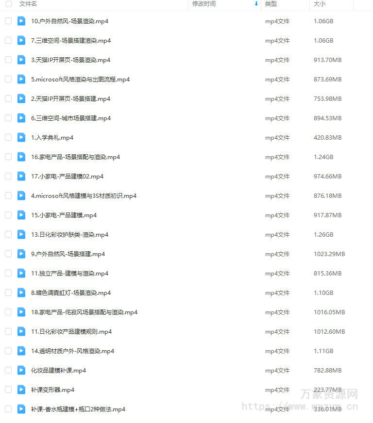 巧匠C4D视觉特效班第43期2023年【画质高清只有视频】