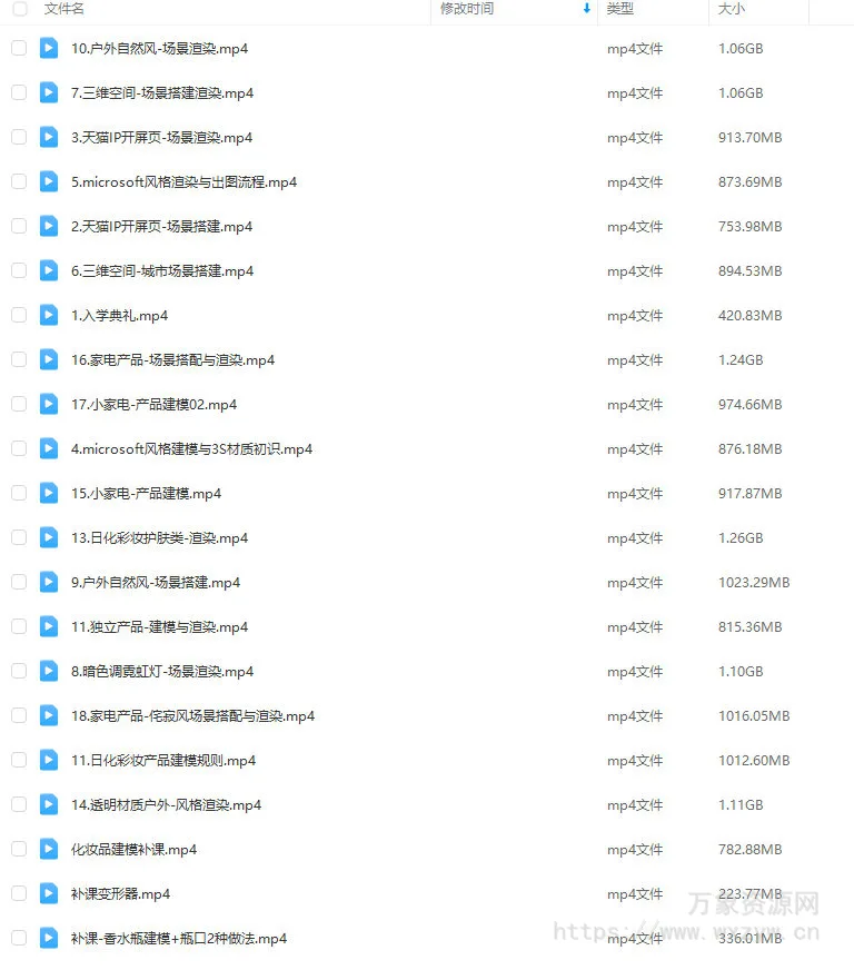 巧匠C4D视觉特效班第43期2023年【画质高清只有视频】