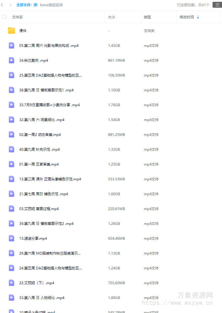 【缺课】kana酱小饼干研究所猛猛画插画班2023【画质还可以有大部分素材】