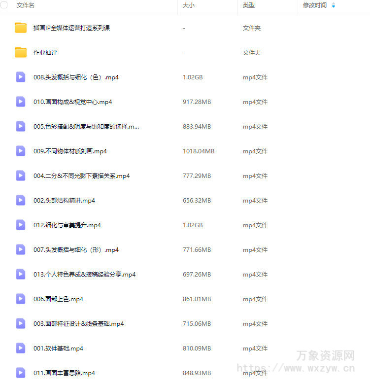 柏岛斋炫彩&质感人像插画班第1期2024【画质高清只有视频】