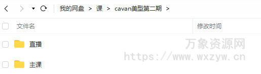 【缺课】cavan第二期美型女性角色制作全流程高级课程【画质高清有部分素材】