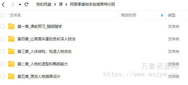 阿角零基础手绘插画特训班2022年2月结课【画质高清只有视频】