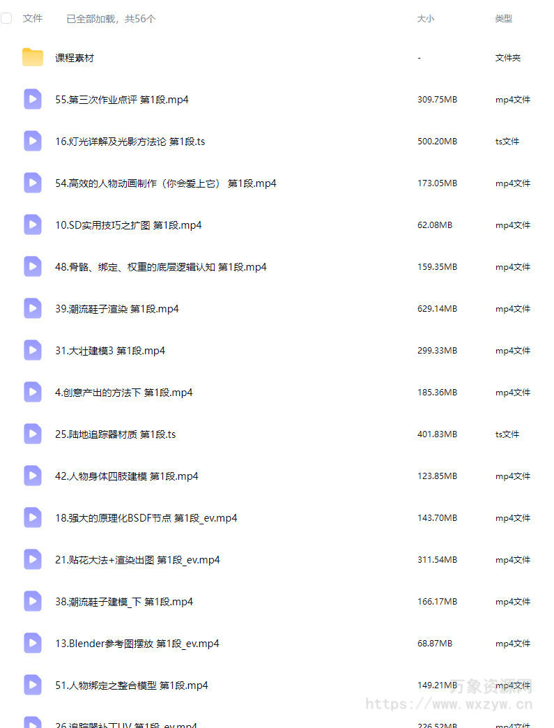 海龙Blender第2期IP设计全流程商业实战课【画质高清有素材】