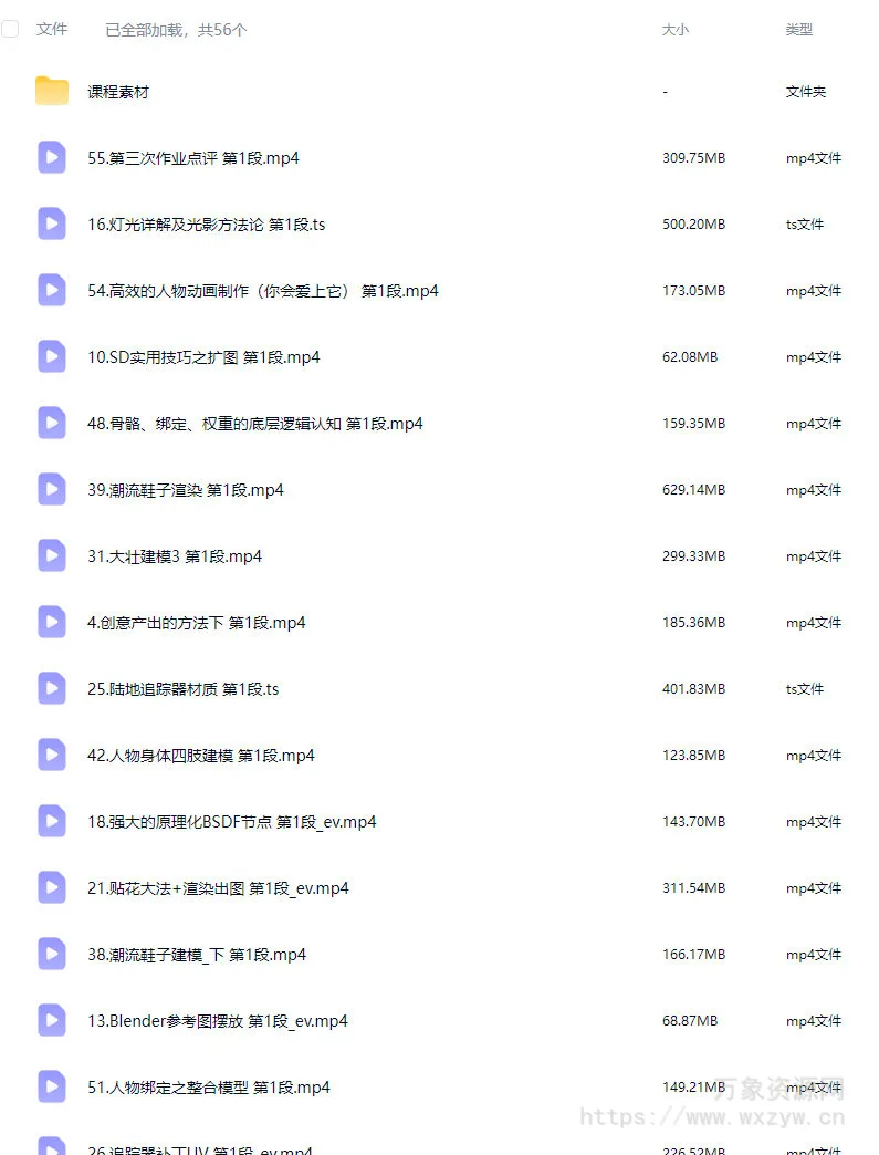 海龙Blender第2期IP设计全流程商业实战课【画质高清有素材】