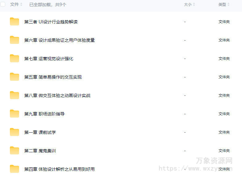 孔晨UI设计系统实战班第6期【画质高清只有视频】